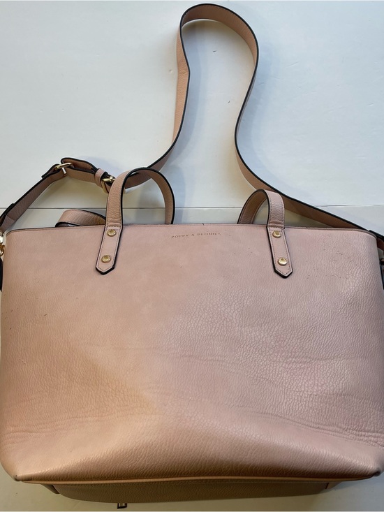 Fossil Handbags - Poppy & Peonies Go-Getter Tote Bag Blush Pink Vegan Leather Travel